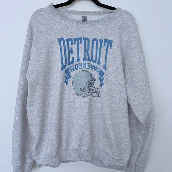 Vintage Detroit Lions Sweatshirt – Size Large  - Picture 1 of 4